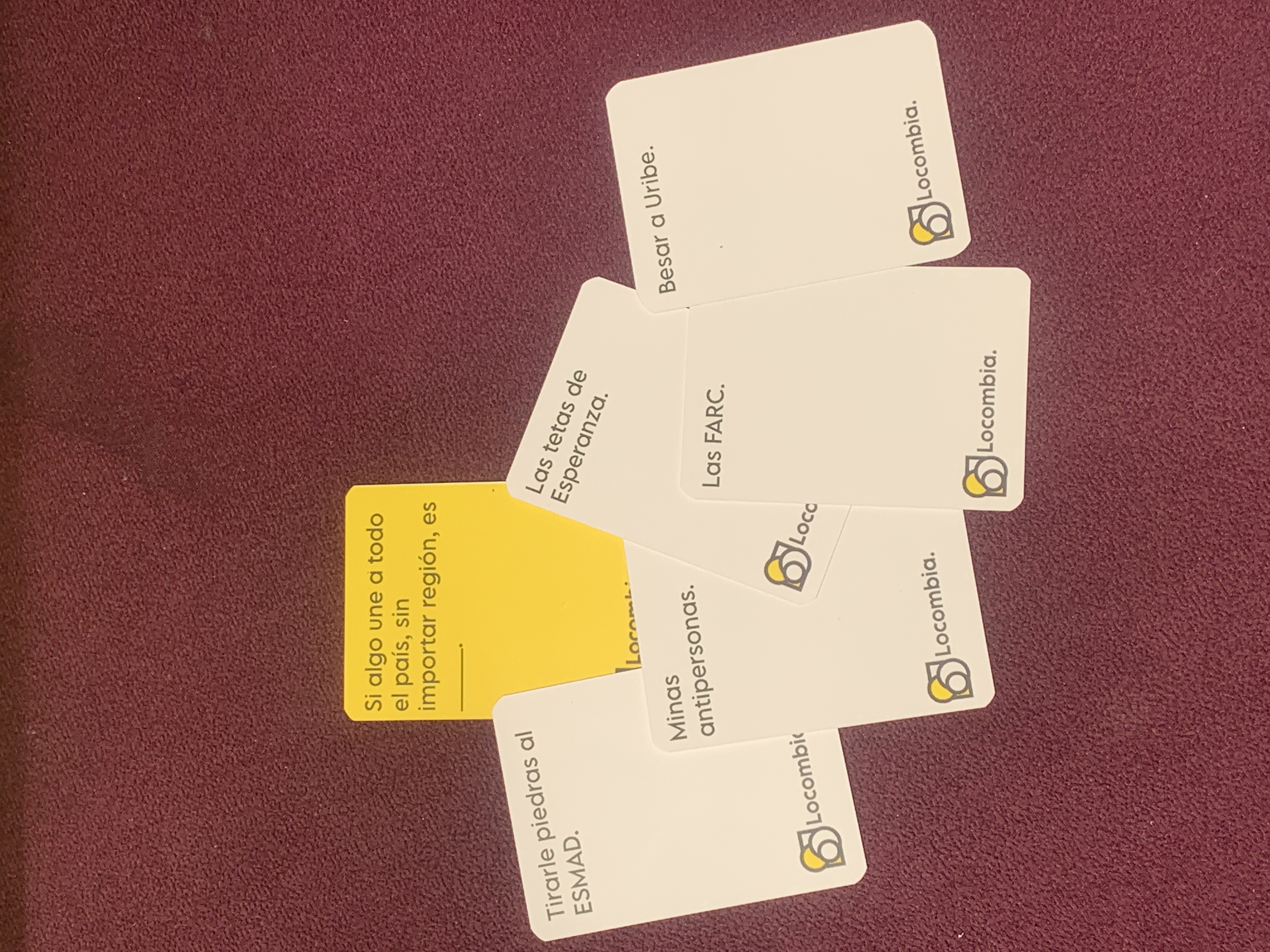 Cartas Locombia